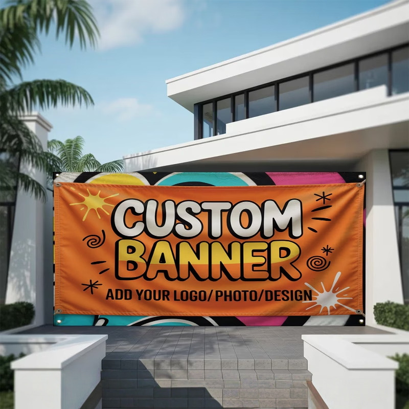 Auto Repair Shop Logo - Custom Banner Flags Suitable For Personalized