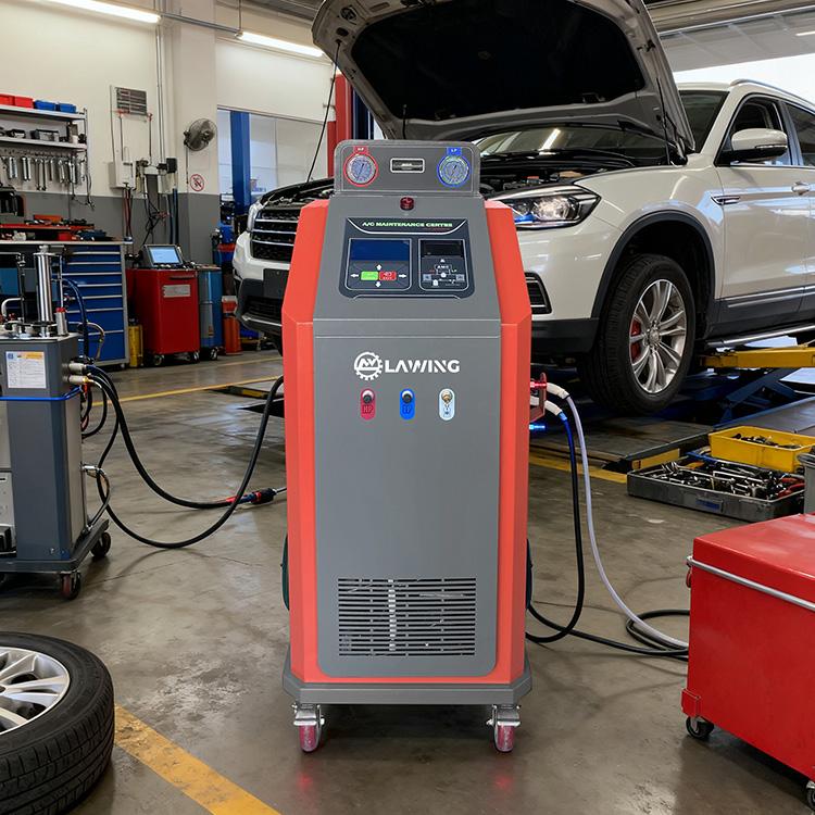 Coolant Flush Machine - R1234yf R134a Fully Automatic Auto Refrigerant