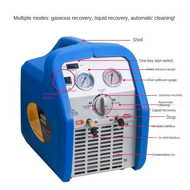 Dual Cylinder Refrigerant Reco - Coolant Flush Machine 评论和价格