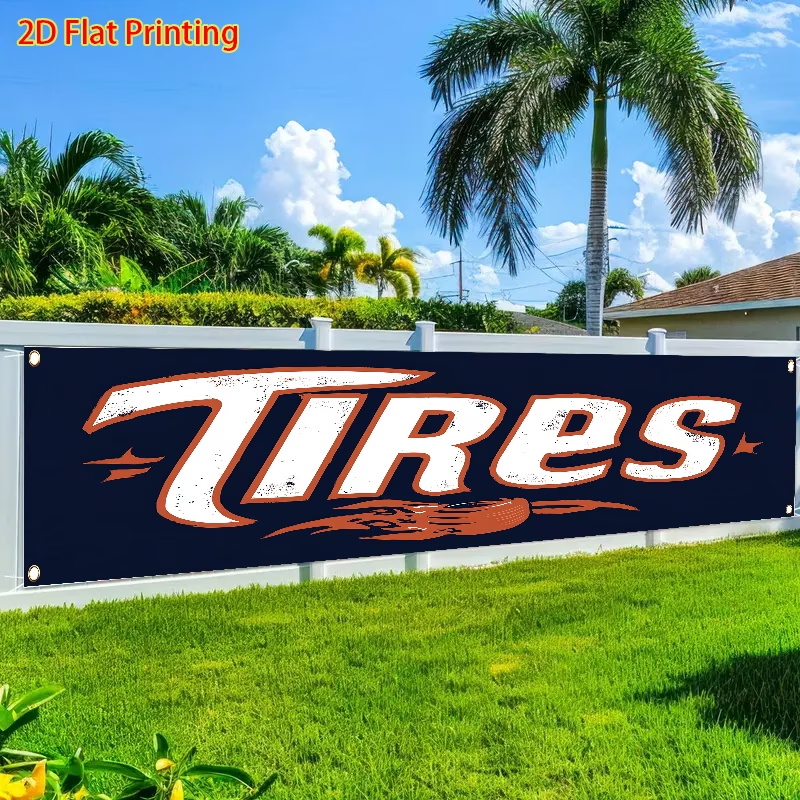 Custom Banner Flags Suitable F - Auto Repair Shop Logo 评论和价格
