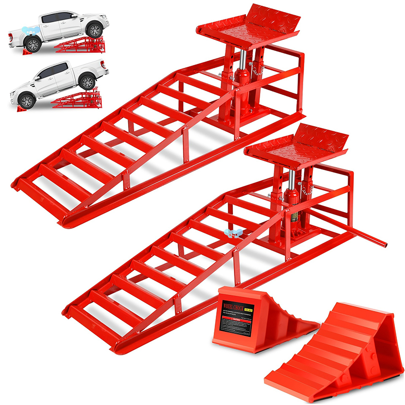 Heavy Duty 3 Ton Anti-slip Veh - Hydraulic Car Lift 评论和价格