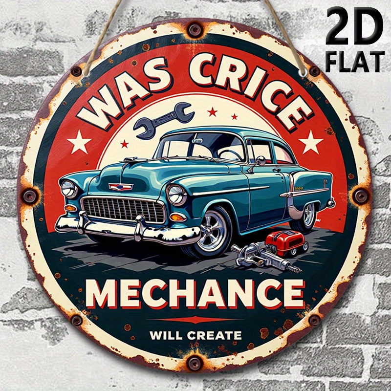 2D plane, retro auto repair sh - Auto Repair Shop Logo 评论和价格